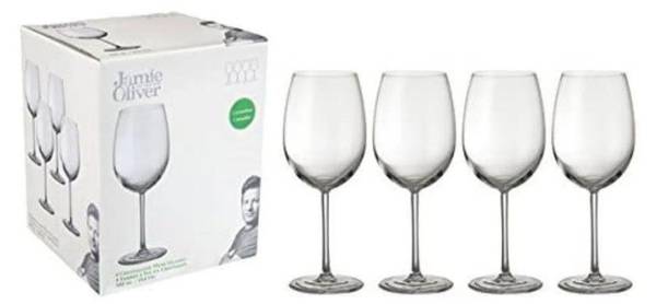 Rotweingläser Jamie Oliver Weinglas 6tl Glas - 7 x 24 x 7 cm