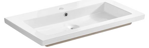Waschtisch TOSKANA-56-143 Grau - Holzwerkstoff - 81 x 61 x 46 cm