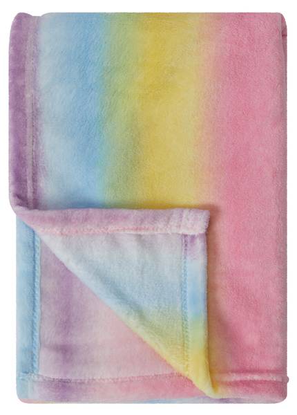 Kuscheldecke Rainbow 100 x 75 cm