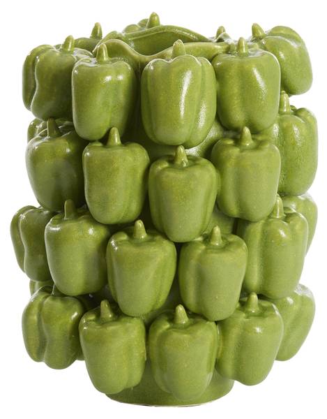 Vase BELLPEPPER Grün - Hellgrün