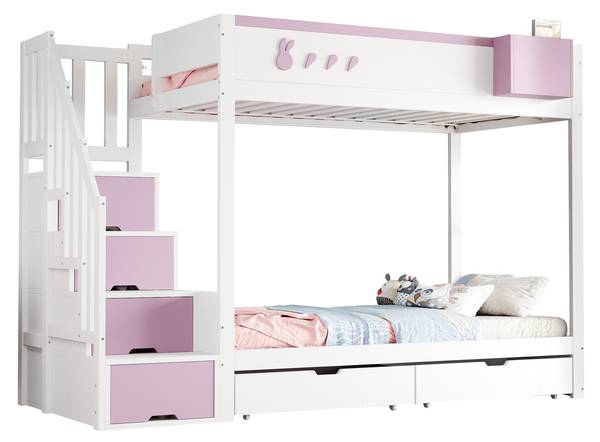 Etagenbetten K-1010 Rosé