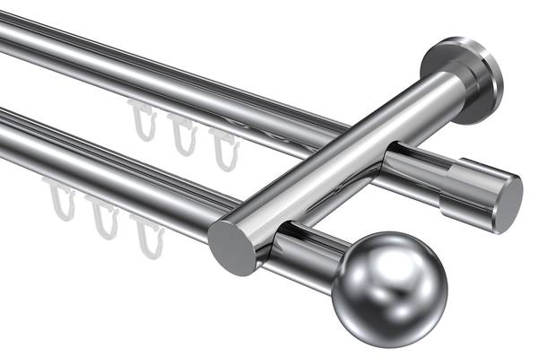 Innenlaufstange 2-Lauf Platon Luino Breite: 240 cm