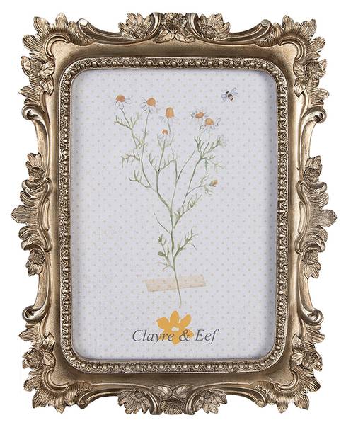 Fotolijst Ette&Chic goud - kunststof - 2 x 22 x 17 cm