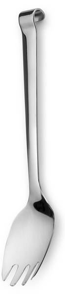 Salatgabel Elegant Silber - Metall - 5 x 1 x 25 cm
