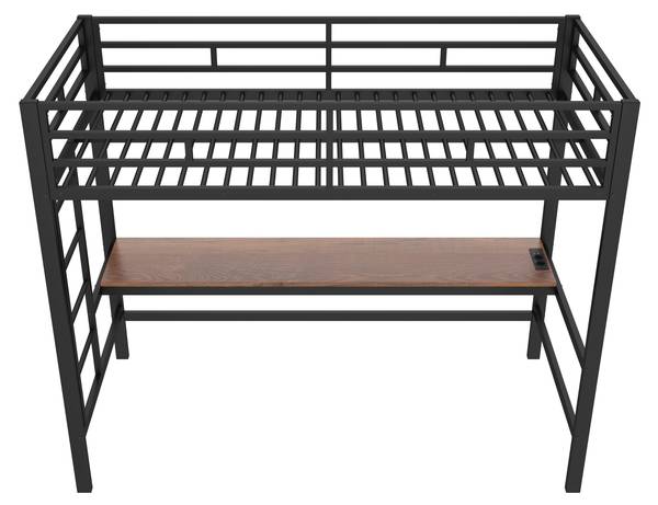 Hochbett EveMetalBuch Ⅰ Schwarz