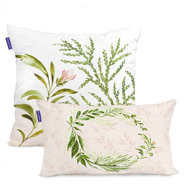 Housse de coussin Herbal Textile - 50 x 1 x 50 cm