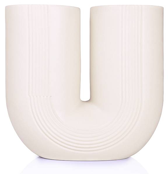 Vase Uyo Beige