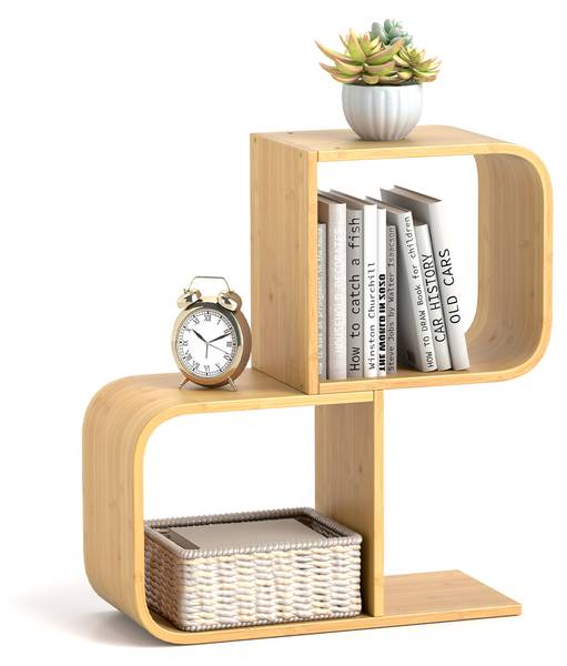 Bücherregal VH33117ZMDE Braun - Holzwerkstoff - 23 x 67 x 61 cm