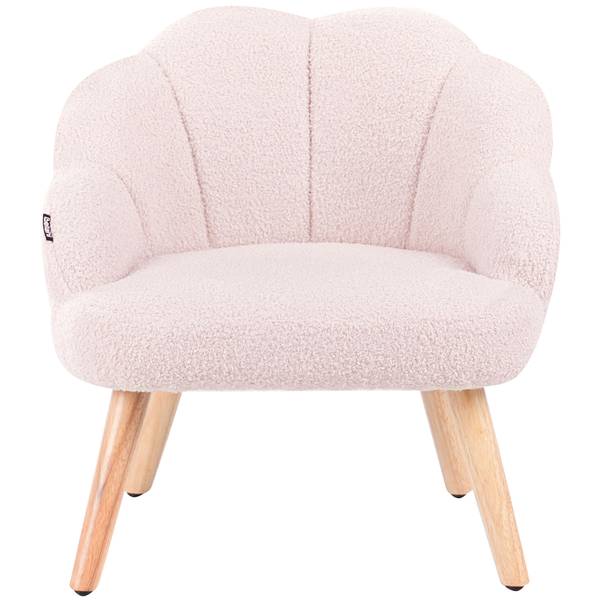 Kindersessel MILAND Braun - Pink