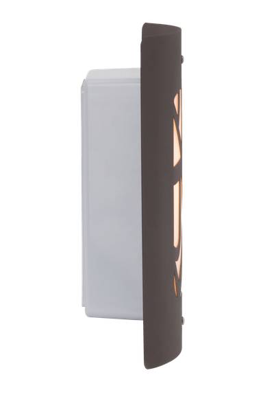 Wandlampen 23892014525 1 Braun - Metall - 23 x 29 x 9 cm