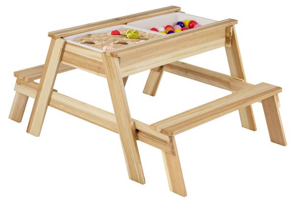 Kindersitzgruppe ZB34808 2-tlg. Braun - Holzwerkstoff - 78 x 56 x 90 cm