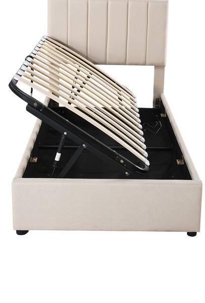 Polsterbett-BB1113 Beige
