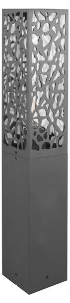 Mastleuchte COOPER Grau - Metall - 10 x 60 x 10 cm