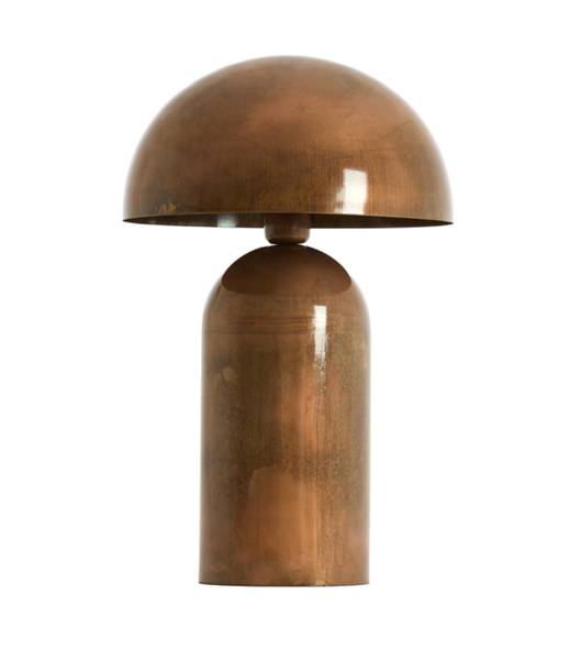 Tischlampe TOLIMA Braun - Metall - 31 x 48 x 31 cm