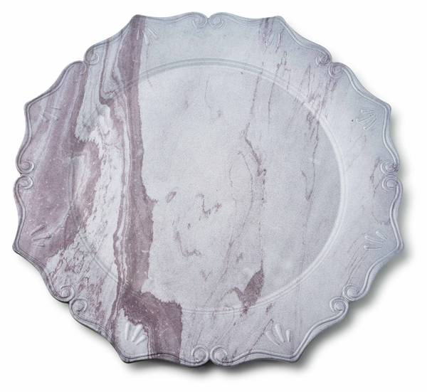 Platzteller BLANCHE Kunststoff - 33 x 2 x 2 cm
