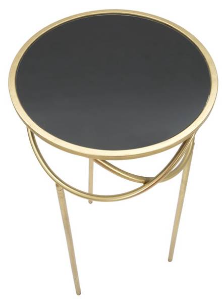 Beistelltisch Ring up Gold - Metall - 40 x 80 x 40 cm