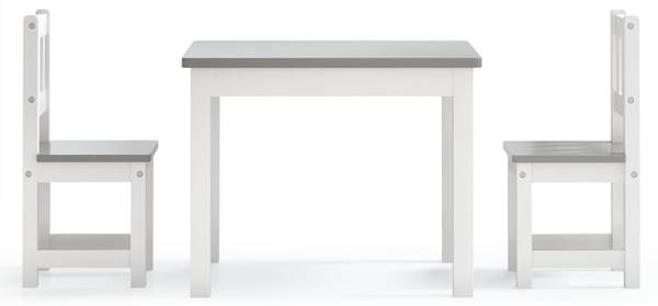 Kindermöbel 3010664-1 3-teilig Weiß - Holzwerkstoff - 50 x 48 x 60 cm