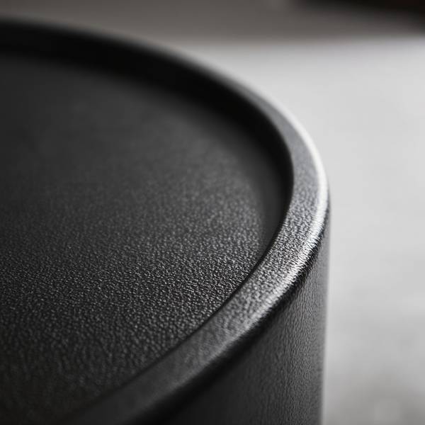 Couchtisch SETUBAL Schwarz - Eisen - 60 x 36 x 60 cm