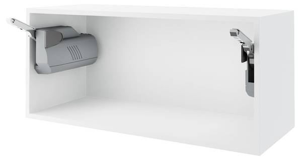 Klapphängeschrank OSLO W4B 90 Blau - Nachtblau - Weiß