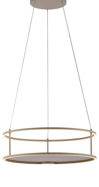LED Pendelleuchte Touchdimmer Beige