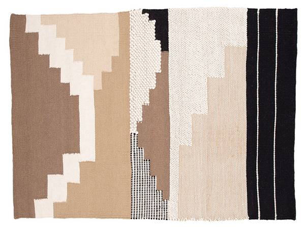 Teppich Aston Braun - Textil - 202 x 2 x 300 cm