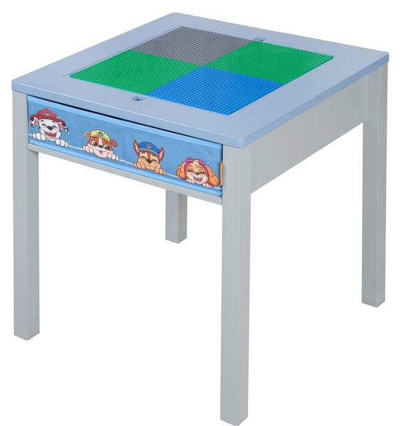 Table avec plateau réversible Paw Patrol Bois manufacturé - 50 x 51 x 60 cm