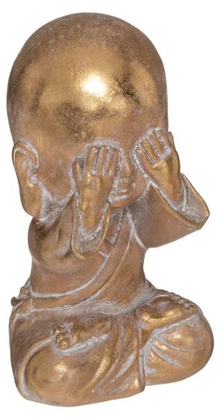 Statuette BOUDDHA Matière plastique - 8 x 15 x 8 cm