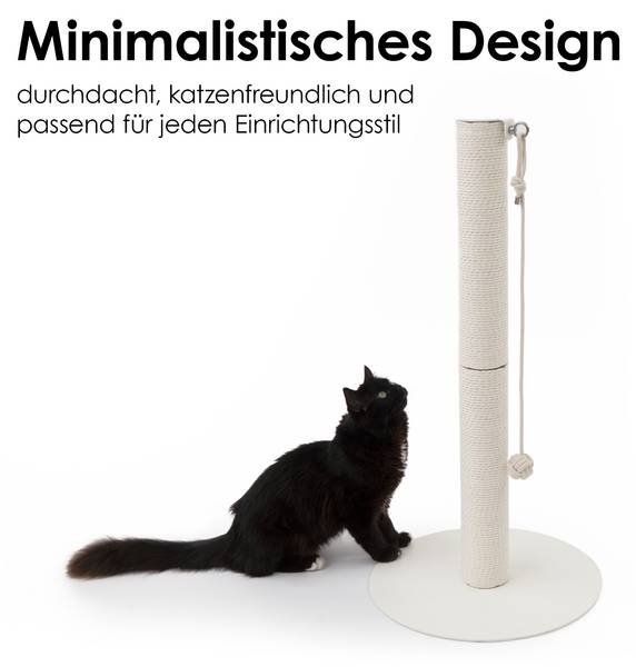 Kratzsäule PAPERPOLE Weiß