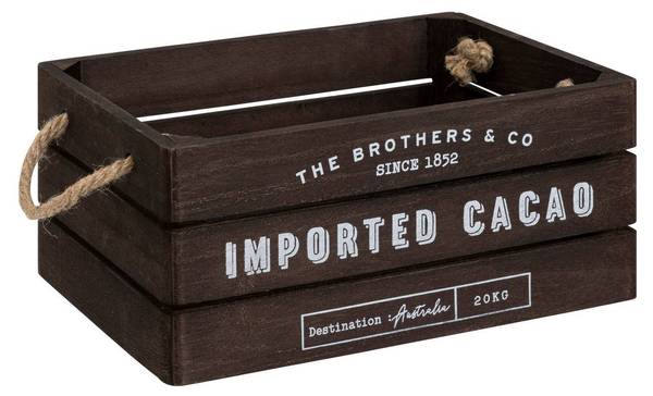 Kisten DENYS 3er-Set Braun