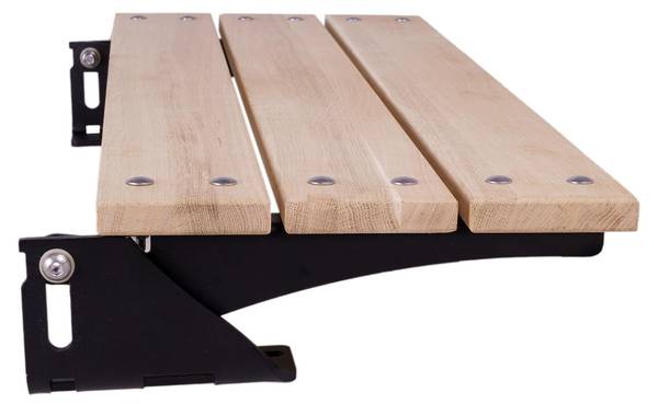 Klappbare Fassadenbank Jordaan 45 x 22 x 100 cm
