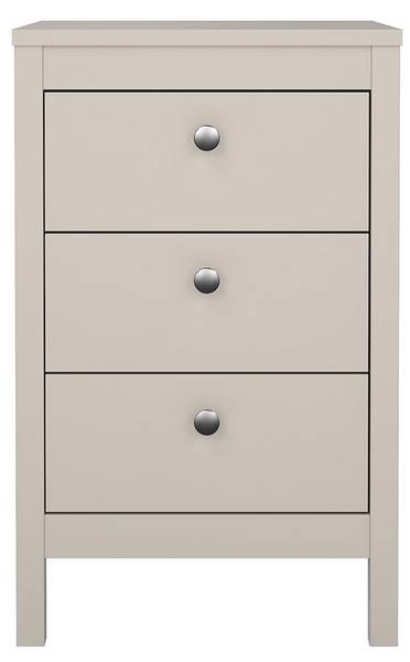 Nachttisch Madrid Braun - Holz teilmassiv - 44 x 70 x 39 cm