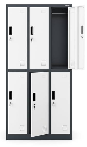Schließfachschrank Igor Cremeweiß