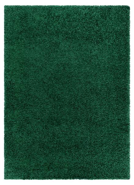 Teppich Soffi Shaggy 5cm Flaschengrün 200 x 290 cm