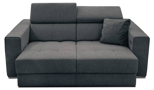Sofa 3-Sitzer QUARTZ Dunkelgrau