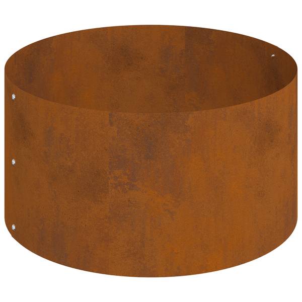 Planteur en métal 3048543 Argenté - Métal - 120 x 20 x 120 cm