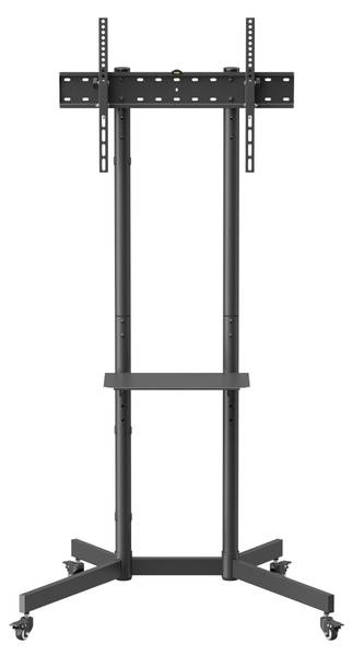 TV-Stand LUMT1042TE Schwarz - Stahl - 85 x 166 x 66 cm