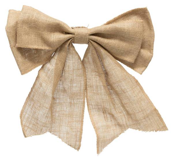 Weihnachtsdekoration BASIC Beige - Naturfaser - 40 x 46 x 5 cm