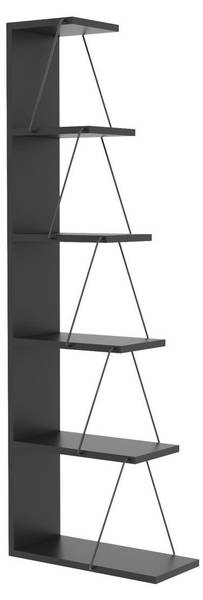 Bücherregal DELORY Anthrazit