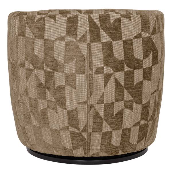 Fauteuil pivotant Serra Vert foncé - Vert