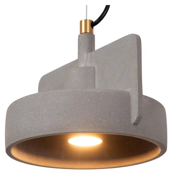 Suspension NINJA Gris - Béton - 20 x 120 x 23 cm