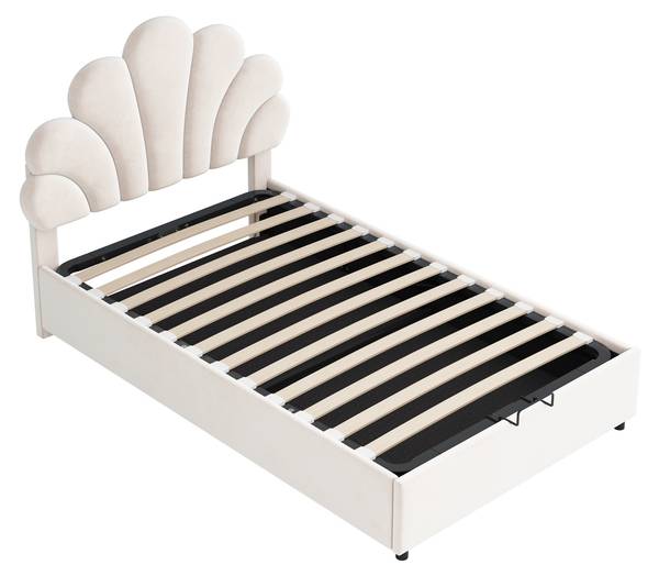 Kinderbett-O3022 Beige