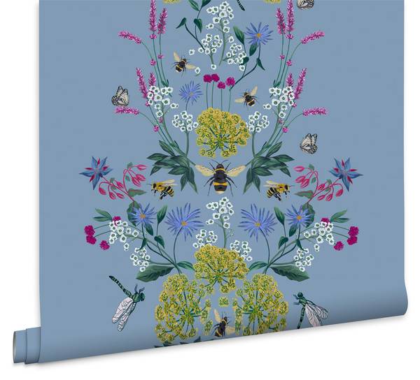 Vliestapete Perfect Pollinators 10 m x 52 cm