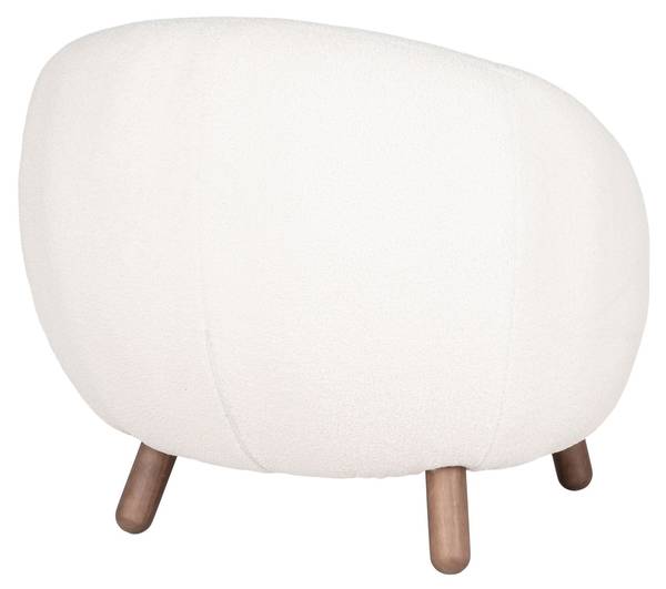 Sessel Savona 2-teilig Weiß - Polyester - Webstoff - 80 x 68 x 76 cm