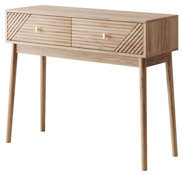 Schminktische EtherealEx Braun - Holzwerkstoff - 140 x 133 x 35 cm