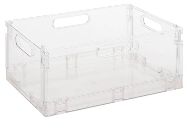 Aufbewahrungsbox FOLD N BOX Beige - Kunststoff - 30 x 17 x 41 cm