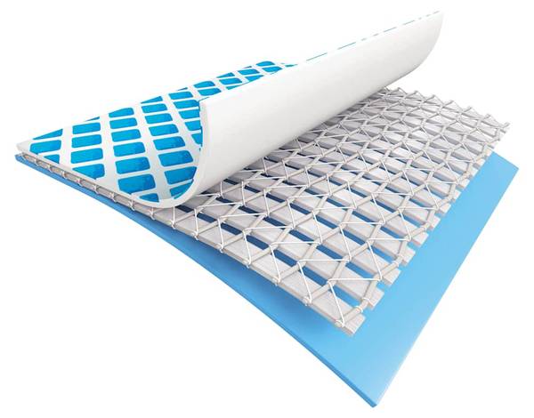 Swimming Pool 3001290 Blau - Kunststoff - 457 x 122 x 457 cm