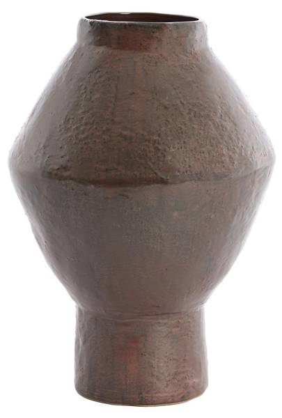 Topf VASORA Braun - Keramik - 29 x 41 x 29 cm
