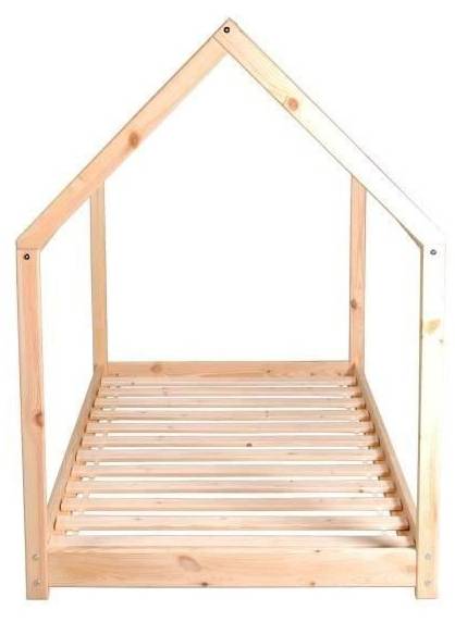 Hausbett PANDA mit Lattenrost 97 x 135 x 195 cm