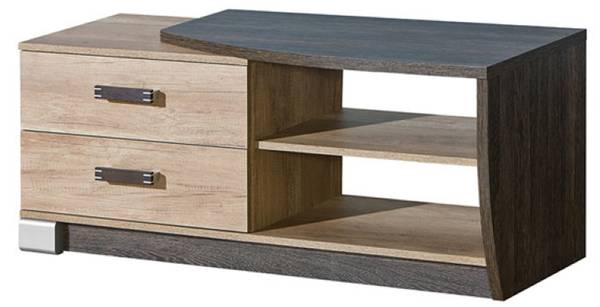 Lowboard ROMEO RO3P Braun - Holzwerkstoff - 120 x 51 x 46 cm