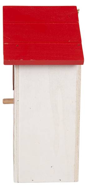 Vogelhaus Ella Garden Weiß - Holzwerkstoff - 10 x 22 x 15 cm